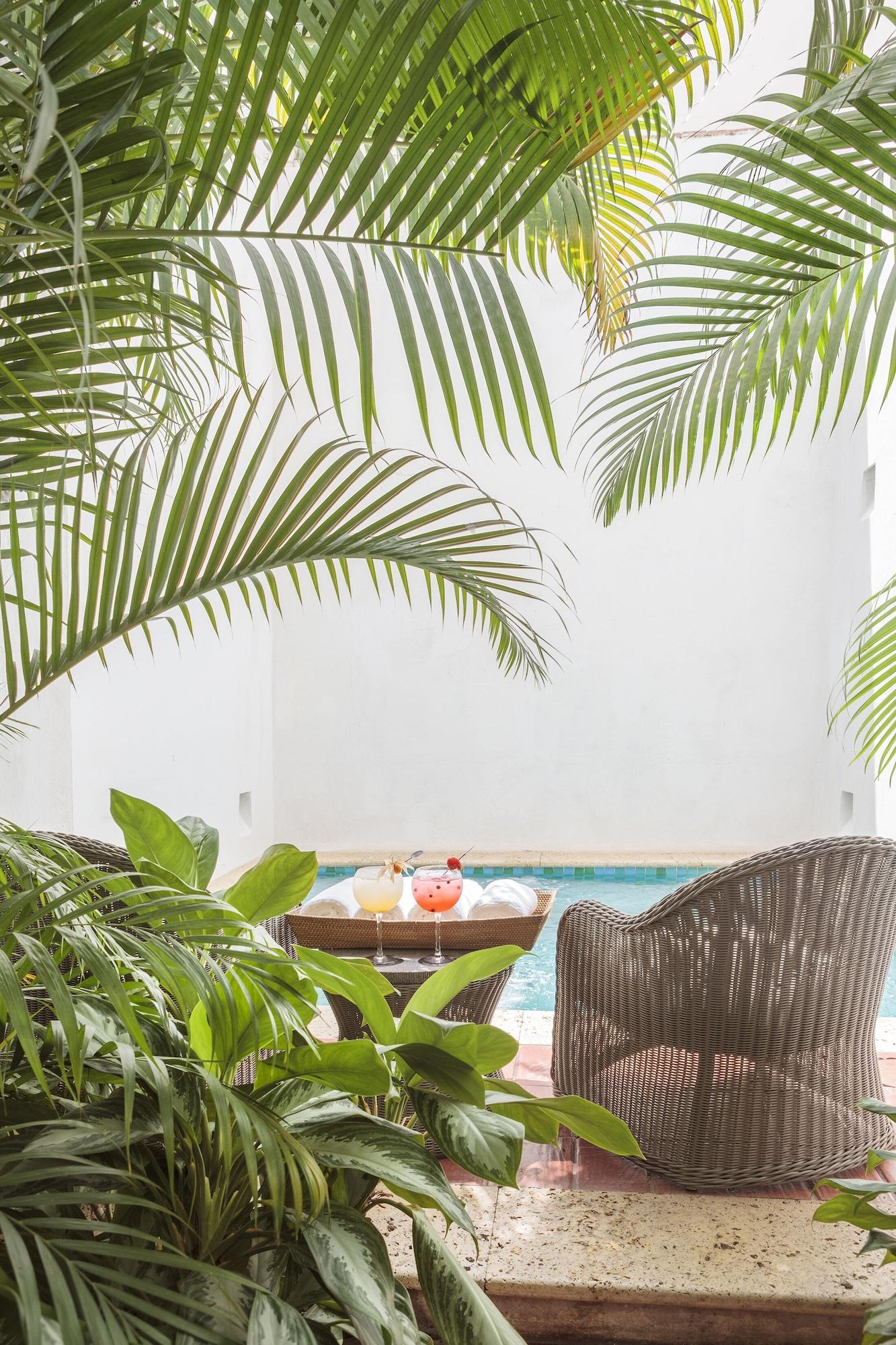 Hotel Casa San Agustin Картахена Экстерьер фото